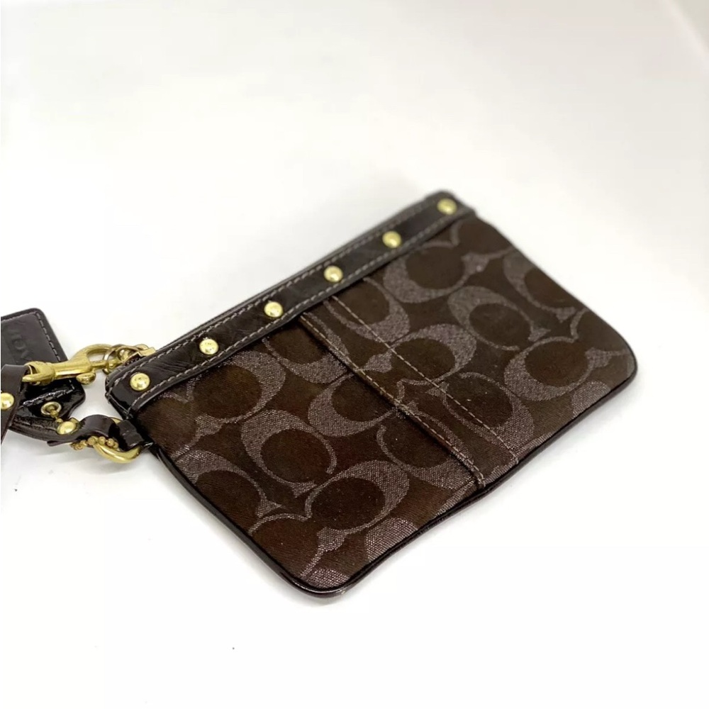 COACH SIGNATURE STUDDED WRISTLET #42097 - Picture 4 of 11
